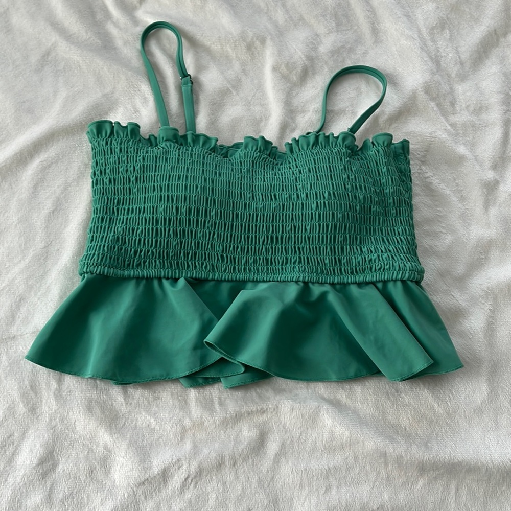Green Bikini Top